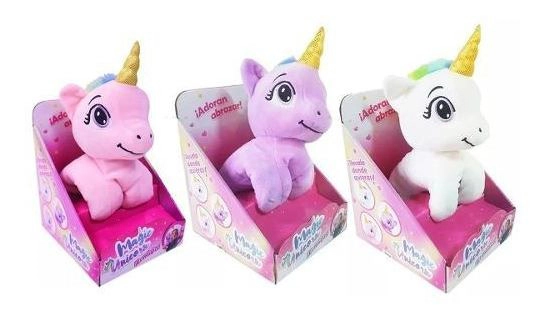 Magic Unicorn Peluche Pulsera Unicornio Suave 20 Cm