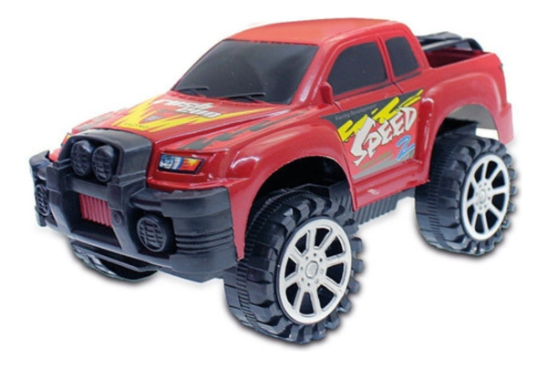 Auto Camioneta 4x4 Carrera A Fricción 22 Cm Diseño Original
