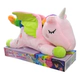 Unicornio De Peluche Luminoso Con Alas Luz De Noche Juliana