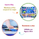 Colchoneta De Agua Bebes Estimulación Sensorial Vida Marina