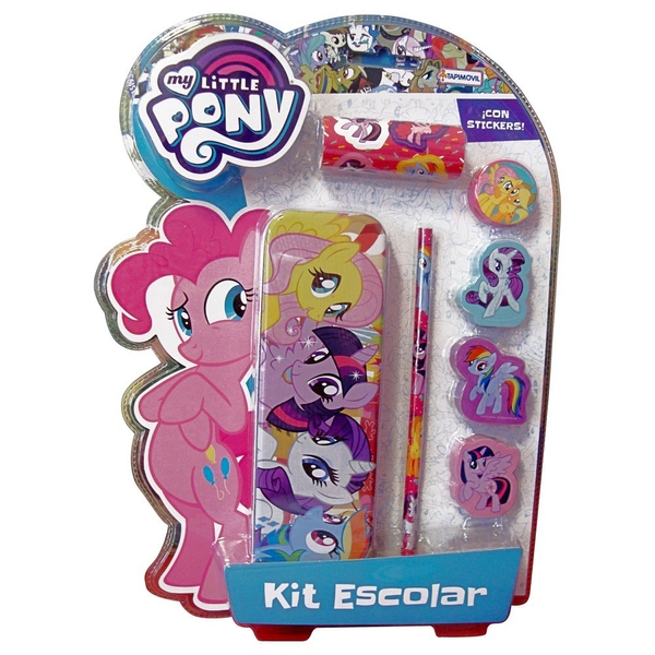 Set Escolar My Little Pony Tapimovil Original