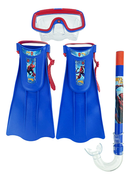 Super Set De Buceo Spiderman Snorkel Y Antiparras Sebigus