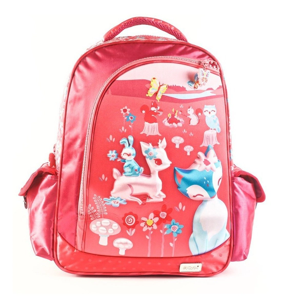 Mochila Kooshi Animales 3d Espalda 17 Original Wabro