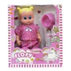 Muñeca Bebe Flopy Toma Mamadera Y Hace Pis Cariñito