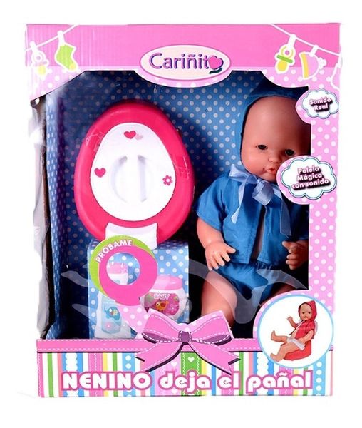 Muñeca Bebote Nenino Deja El Pañal Pelela C/sonido Cariñito