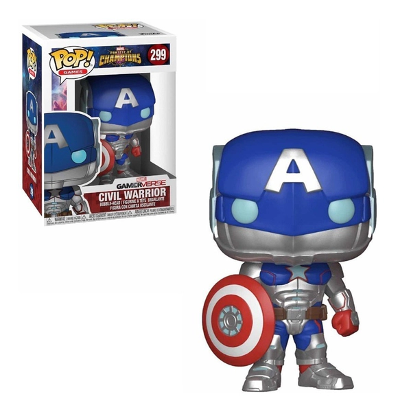 Figura Funko Pop Games Contest Of Champions - Civil Warrior