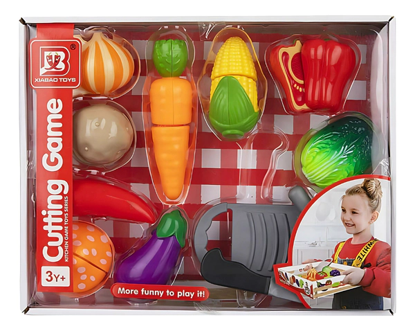 Juego Cortar Verduras Con Cuchillo Para Niños Didactico