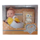 Baby Bebote Lovely Muñeca C/ Canasto Y Mascota De Regalo