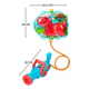 Pistola De Agua Con Mochila 1,9 Lts 8mts Dinosaurio O Nave