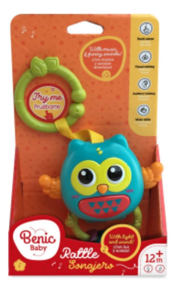 Sonajero Para Bebé Con Luz Sonido Y Música Benic Baby