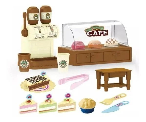 Juego De Cafetería Coffee Shop Con Accesorios