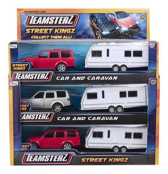 Auto Casa Rodante Teamsterz Con Luz Y Sonido Original Wabro