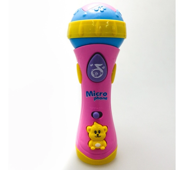 Microfono De Juguete Nenas Con 12 Canciones Y Sonidos