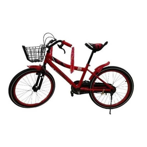 Bicicleta Retro Rodado 20 Con Canasto Lamborghini De Paseo