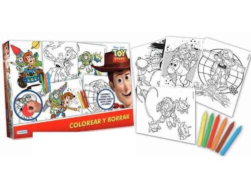 Toy Story Colorear Y Borrar Disney Licencia Original