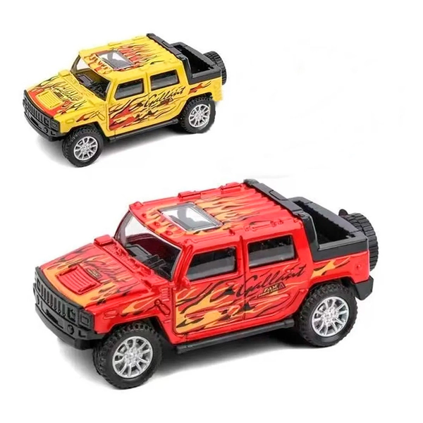 Camioneta 4x4 Metalica Escala 1:43 Pullback Coleccionable