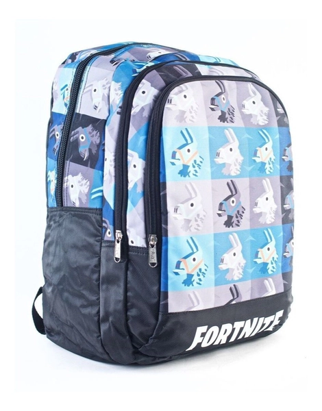 Mochila Espalda Fortnite 17 Pulgadas Llama Baile Wabro