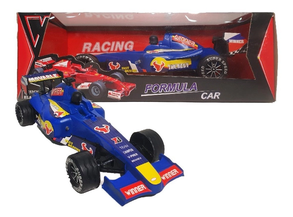Auto De Juguete Carrera Formula 1 Fricción Sonidos Y Luz