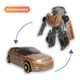 Transformers Auto Convertible Escala 1:64, 10 Cm De Alto