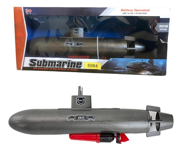 Submarino Para Agua Con Propulsor Electrico 33cm