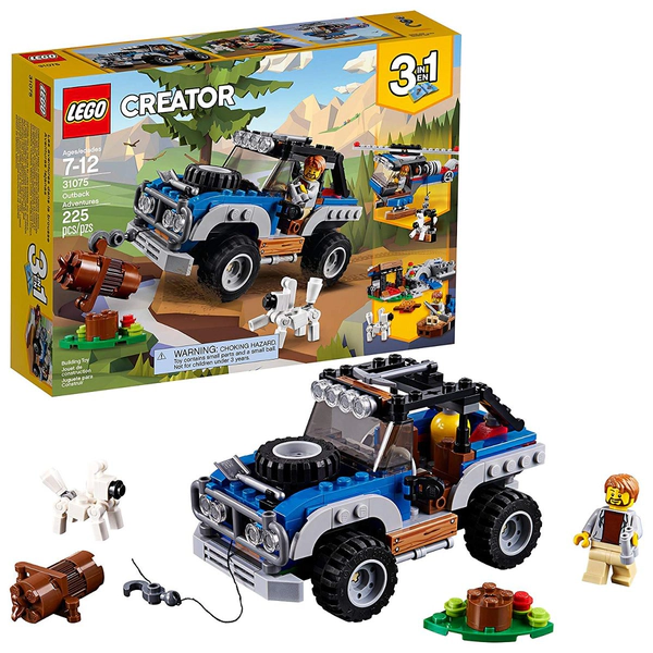 Lego Creator Aventuras Lejanas 225 Piezas Original 3en1