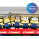 Minions Peluche Kevin Gafas De Plástico 25 Cm Original