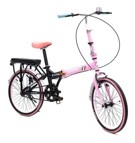 Bicicleta Plegable R20 1 Velocidad Lamborghini Dencar