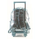Mochila Frozen Elsa Celeste Con Carro 16 Original Wabro