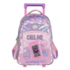 Mochila Footy Con Carro 18l Call Me Con Luz