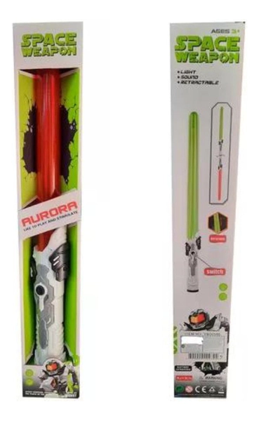 Sable Laser Jedi Con Luz Sonido Réplica Star Wars Espada