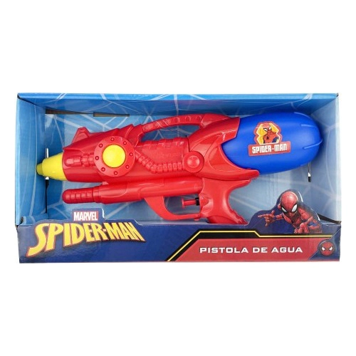 Pistola De Verano Lanza Agua Marvel Spiderman 30cm Sebigus