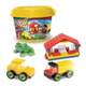 Balde Blocky Basico 1 Bloques 140 Piezas Original