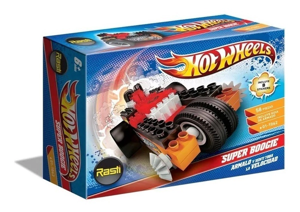 Hot Wheels Bloques Super Boogie Rasti Coleccionable