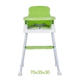 Silla De Comer Plegable Para Bebes 3 En 1 Ok Baby