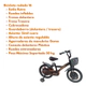 Bicicleta Retro Infantil R16 C/ Canasto Fiat 500 Cinquecento