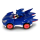 Sonic The Hedgehog Vehículo A Fricción Color Azul