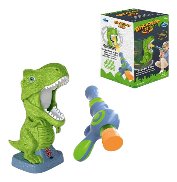 Shooter 360 Dinosaurio C/ Movimientos Y Sonidos Nextpoint