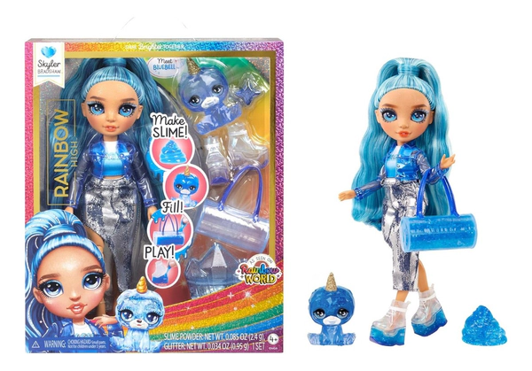 Muñeca Rainbow High Skyler 27cm Coleccionable Slime Original