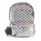 Mochila Kooshi Lentejuelas Rombo Espalda 17 Pulgadas