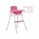 Silla De Comer Plegable Para Bebes 3 En 1 Ok Baby