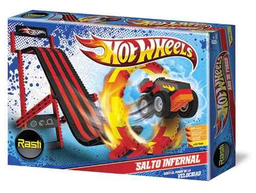 Hot Wheels Salto Infernal 200 Piezas Original Rasti