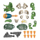 Dinosaurio Triceratop Para Armar 2 En 1 C/luz Y Sonido Artic