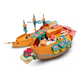 Super Mario Bros Set Barco Aeronave De Bowser Wabro Original