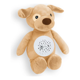 Peluche Proyector Cachorro Con Luces Y Música Para Bebés