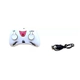 Helicóptero de Juguete Recargable USB Luz Led Doble Hélice Con Sensor ROJO