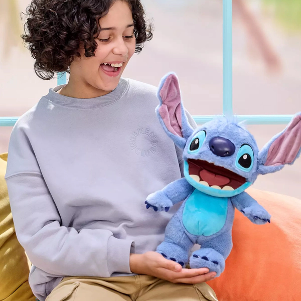 Peluche Stitch Angel Animación Fx Con Sonidos Y Movimientos