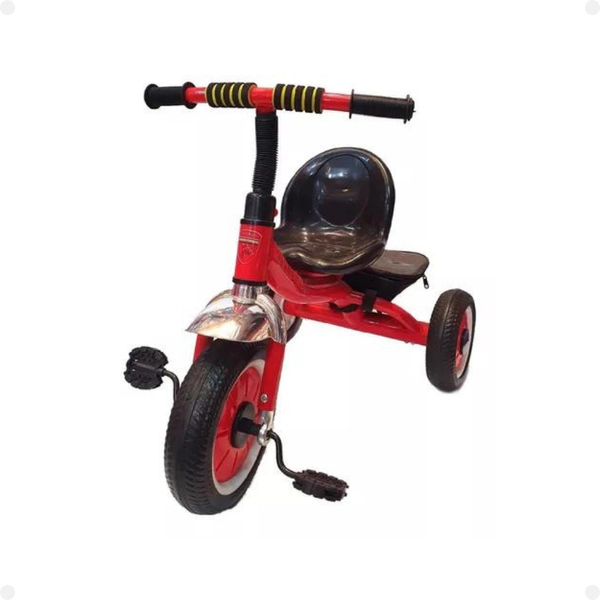 Triciclo Infantil Reforzado Rueda Maciza Canasto Bebe Niños