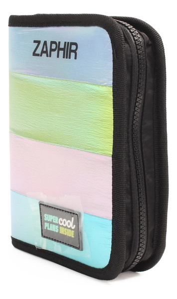 Cartuchera Desplegable 4 Colores Tornasol Zaphir