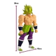 Muñeco Figura Broly Articulado Dragon Ball Z Articulado 30cm