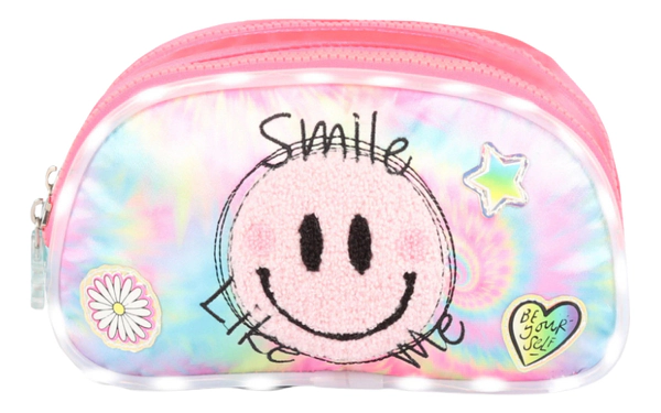 Cartuchera Canopla Footy Emoji Con Luz Led Y Doble Cierre